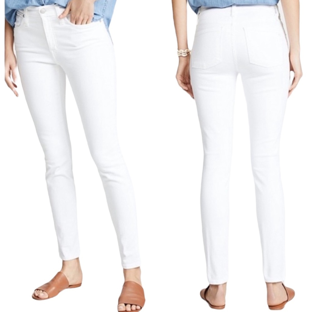 Madewell jeans size 26 white high rise skinny